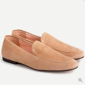 J. Crew Women’s Cecile Smoking Slippers in Suede NWOT